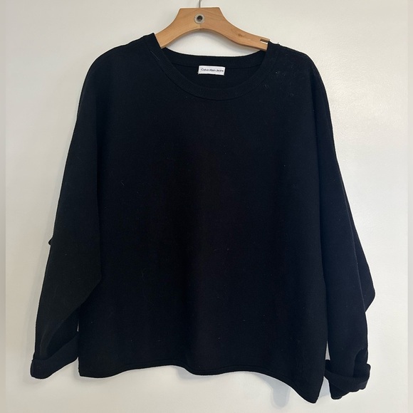 Calvin Klein Tops - Classic Black Sweater